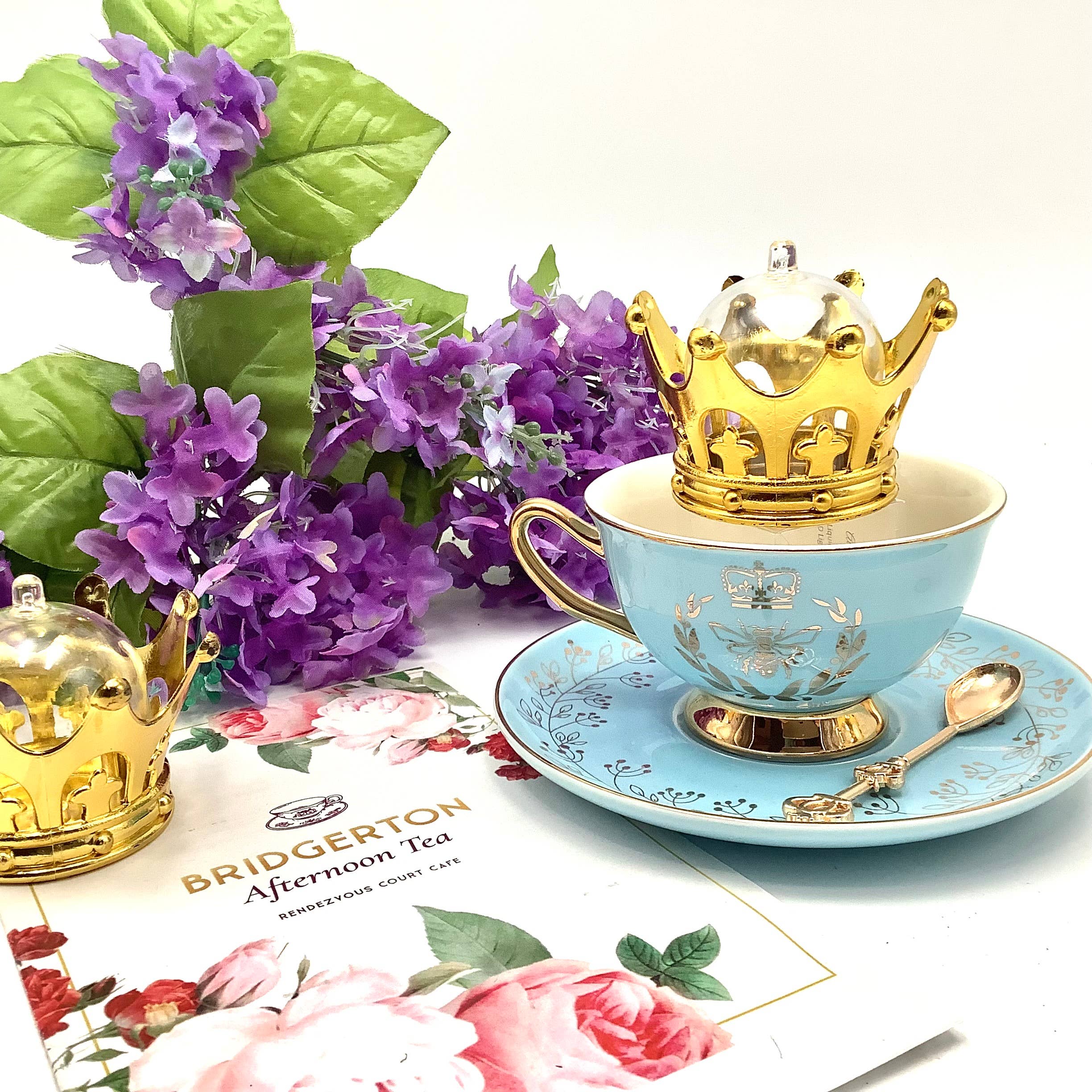 All Little Cute Things - Vente Cadeaux pour invités - Reine d'un jour, friandises de fête Regency bonbons chocolat thé8