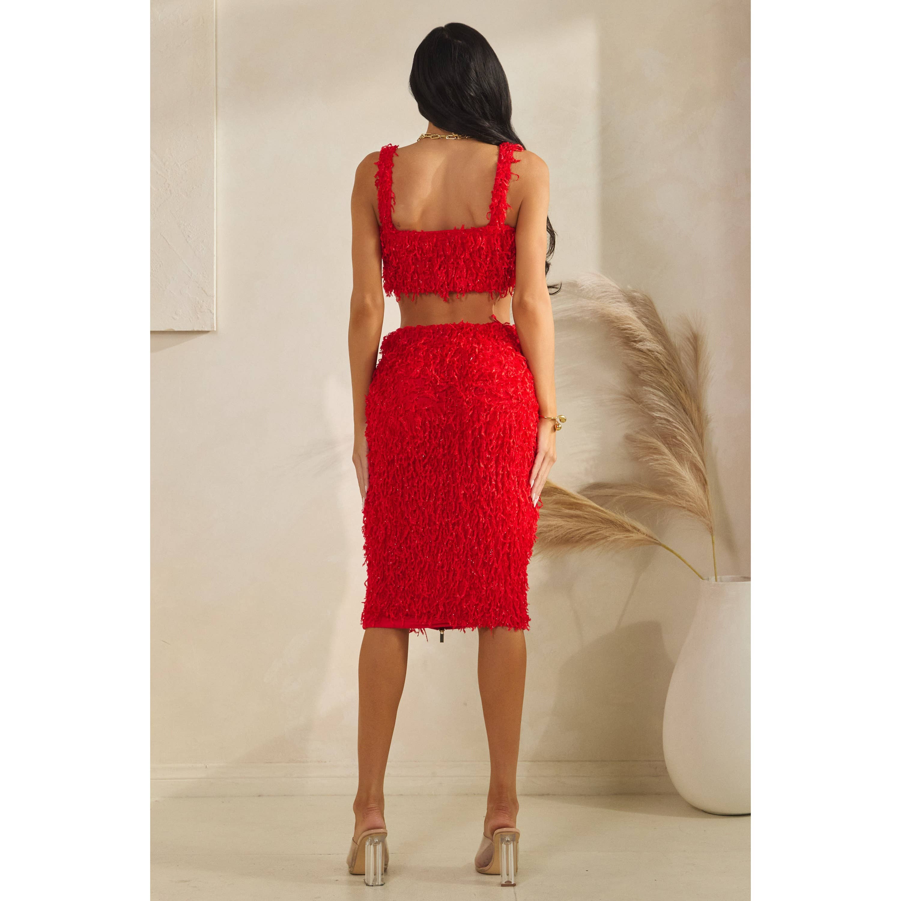 The Sang - Wholesale Top & Skirt Set - Women's - SLEEVELESS TOP WITH SKIRT SET9