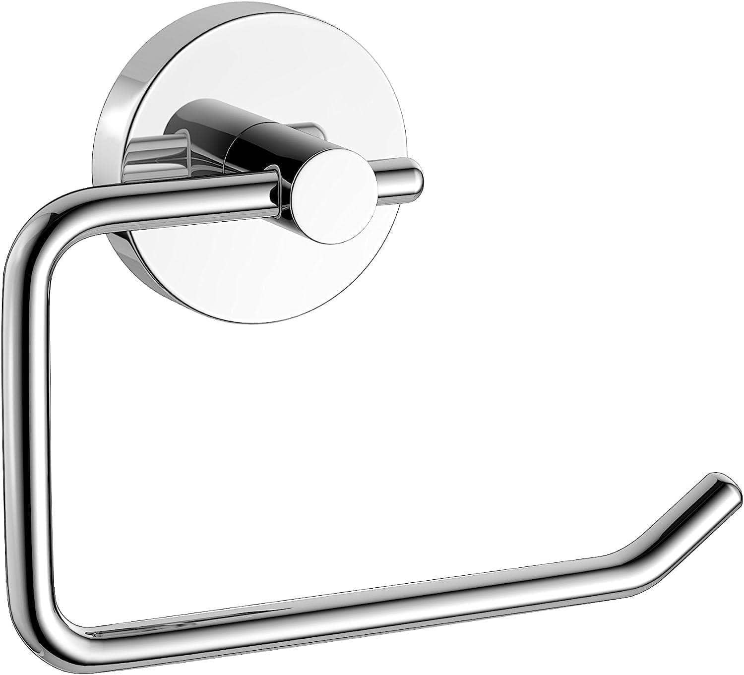Bathroom4Less – wholesale Toilet paper holder – Modern Wall Mounted Round Toilet Roll Holder - Chrome1