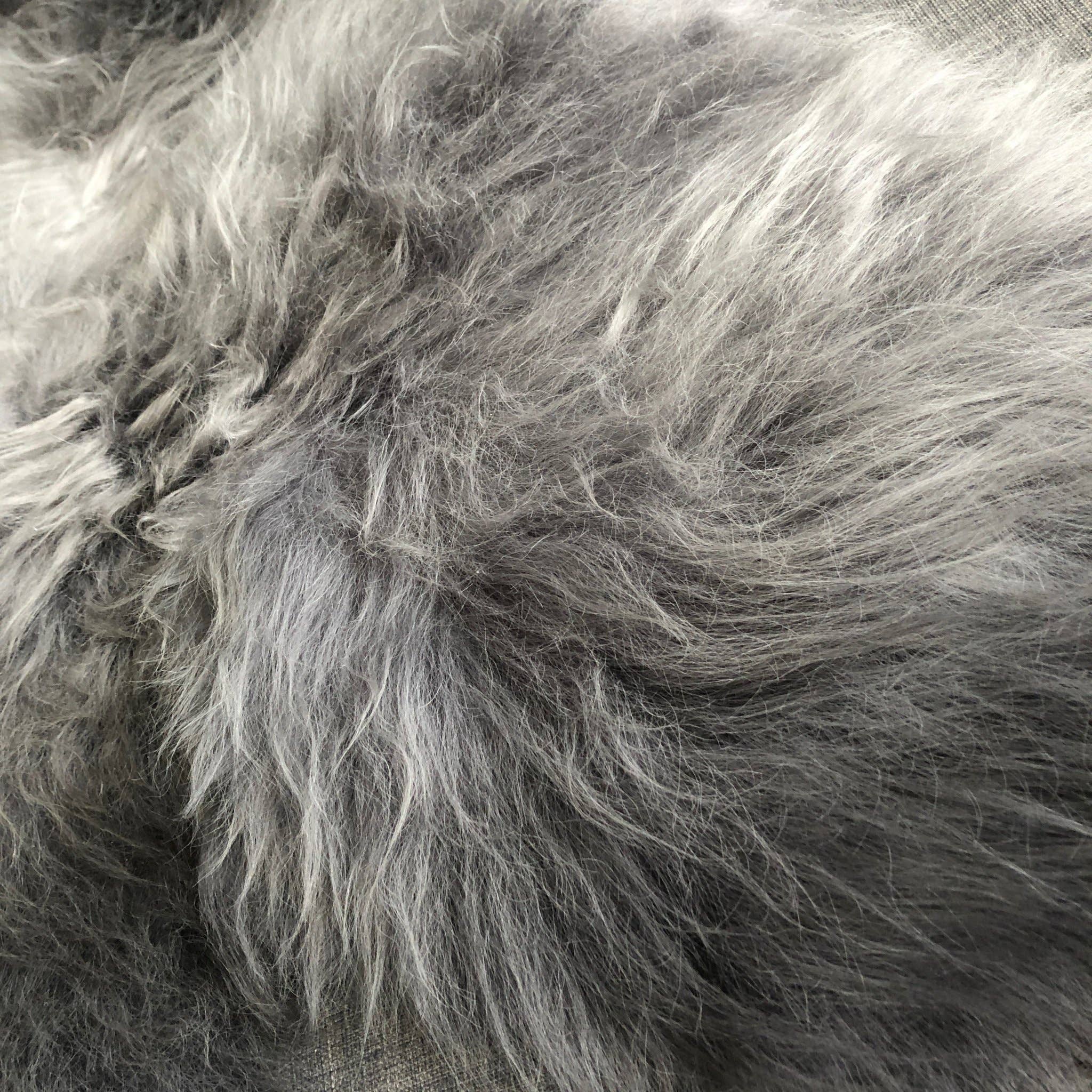 Wildash London - Wholesale Area Rug - Swedish Sheepskin Rug Sheep Skin Throw - Slate Grey5