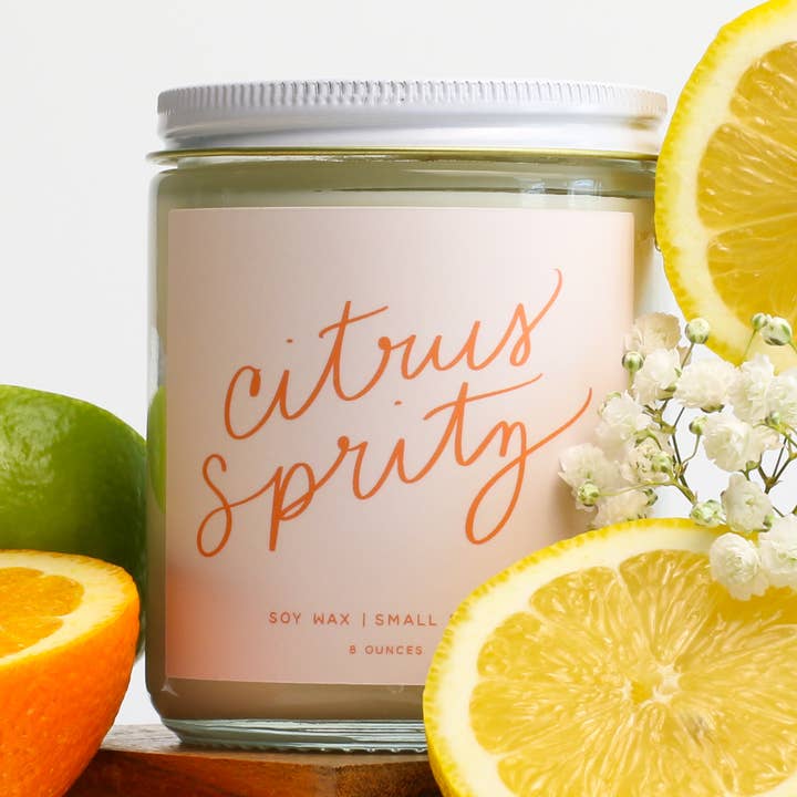 Citrus Spritz - Candle for wholesale by Poured Goods