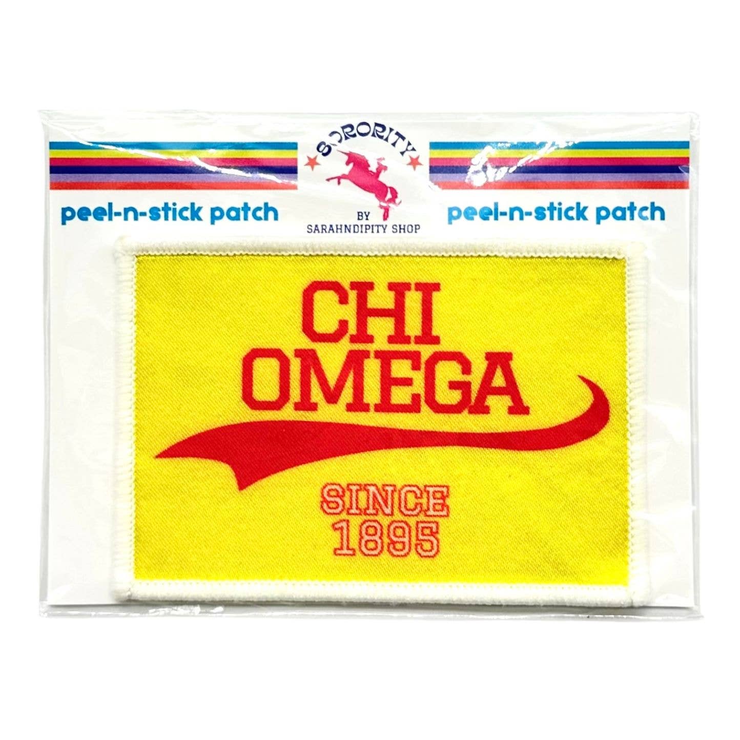 Sarahndipity Shop - Wholesale Patch - Sorority Peel & Stick Patch - Collegiate Design17