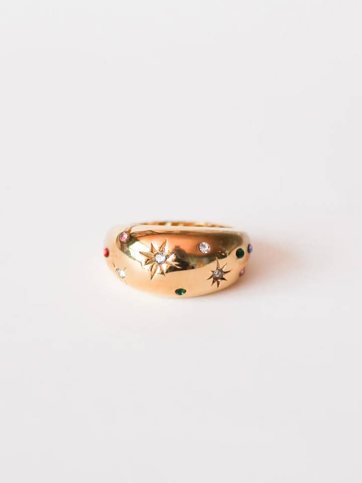 Esme Celestial Chunky Ring for wholesale by Or Jewelry