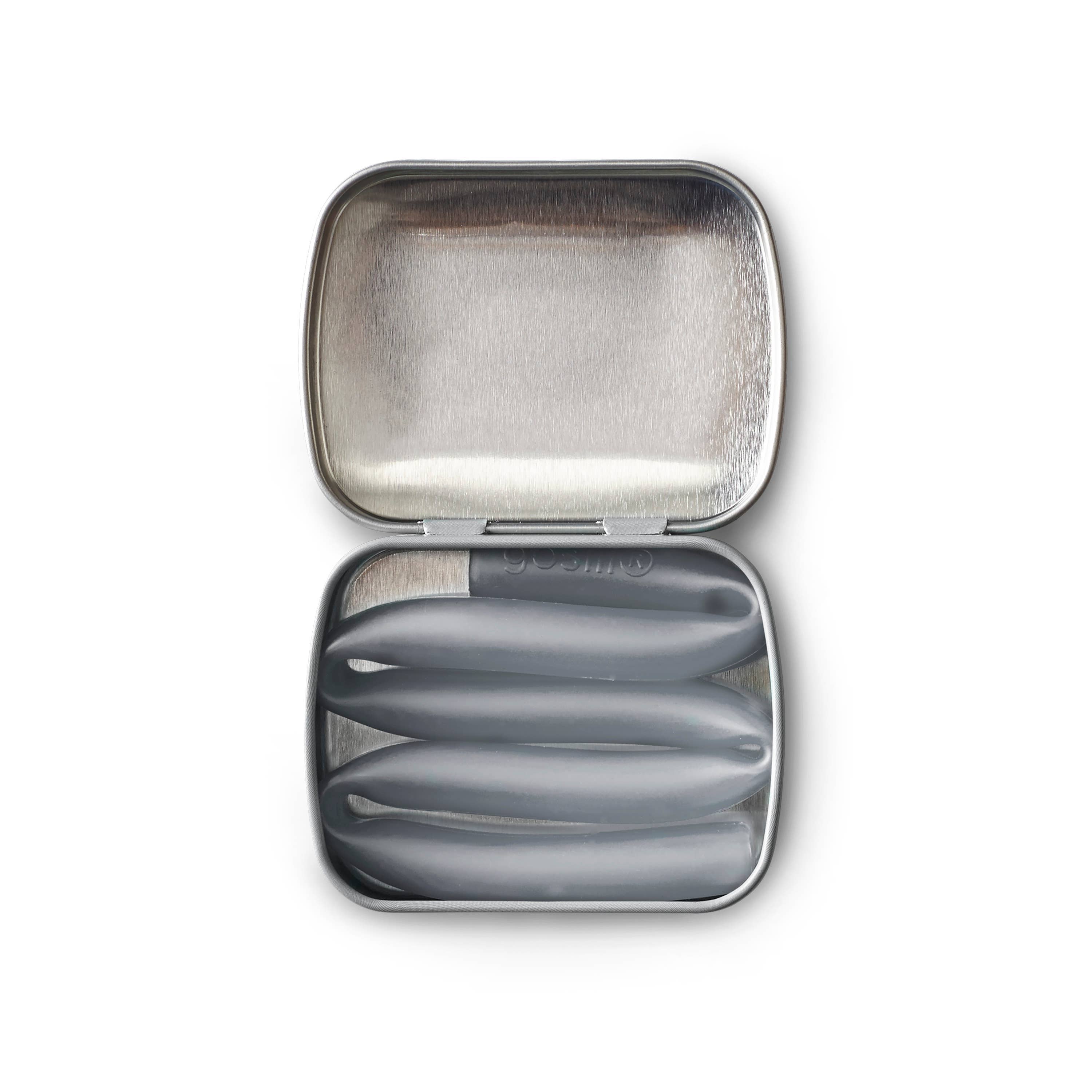 GoSili - Wholesale Retailer Display - Home & Living - 40 Ct Display X-Long Reusable Straw In Case, Assort Colors3