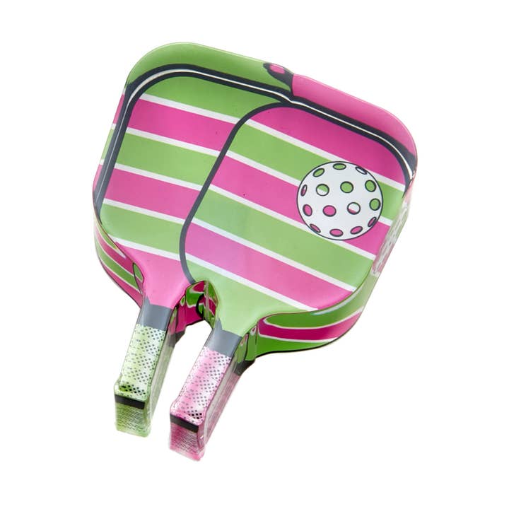 WEIGHT - PICKLEBALL- PINK/GREEN for wholesale by Tara Wilson Designs