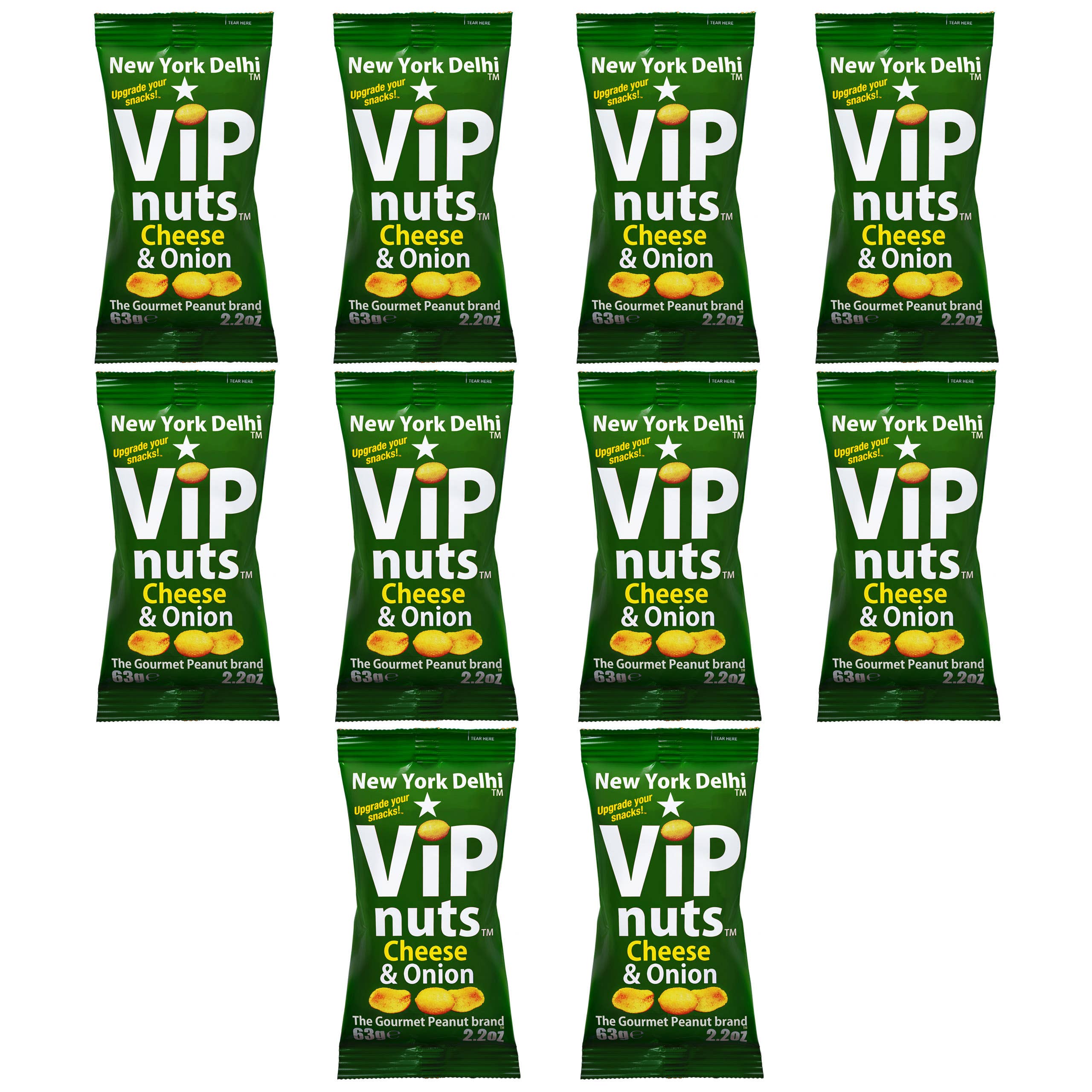 New York Delhi – wholesale Nuts – ViPnuts Cheese & Onion Flavoured Peanuts  63g1