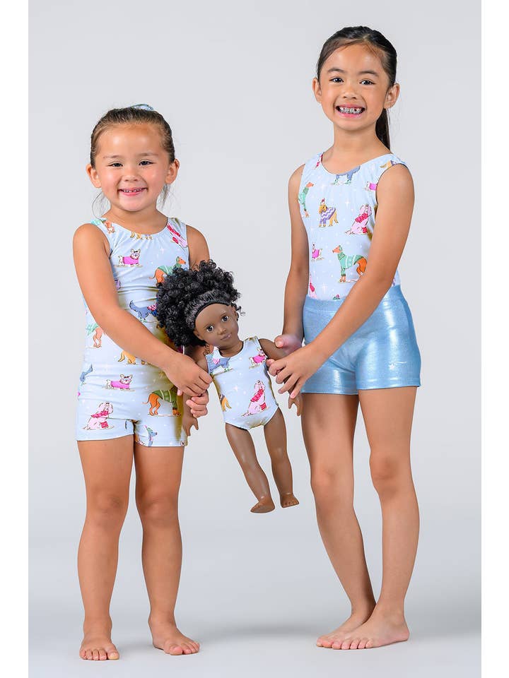 Destira – wholesale Leotard – Child – Snow Paws Unitard3