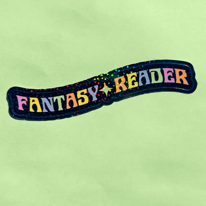 Fantasy Reader Sticker for wholesale by Fox Tail Design and Printing