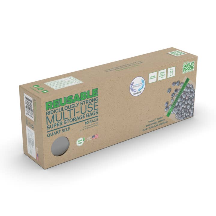 Reusable Quart Size Super Bags - Box of 10 and other Purchase Wholesale great ocean foods. Free Returns & Net 60 Terms on Faire trending on Faire.