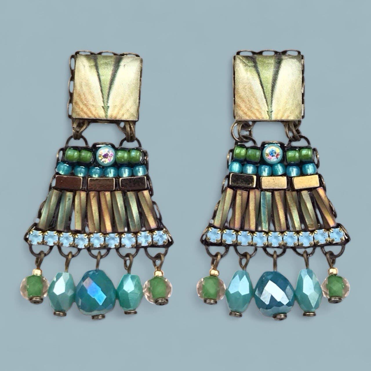 melizijewelry - Wholesale Dangle Earrings - Handmade crystal earrings Senda collection2