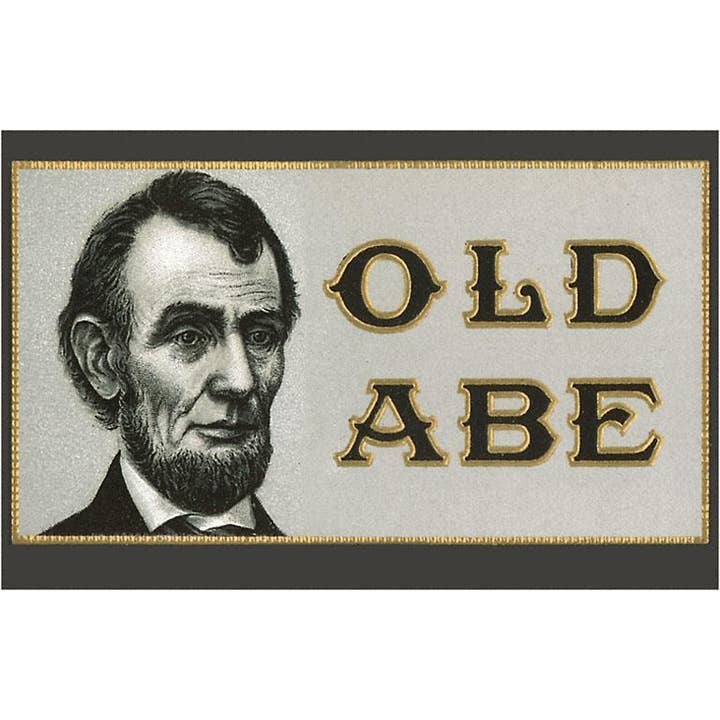 Found Image Press - Wholesale Sticker - Sticker PR-46 Old Abe