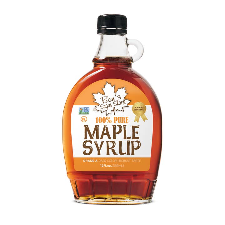 Ben's Maple Syrup 12 Oz for wholesale by Ben's Sugar Shack