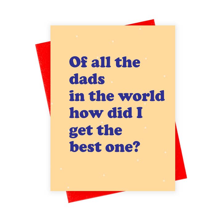 Best Dad Card for wholesale by xou