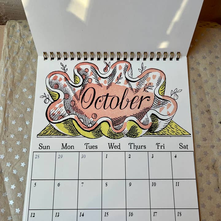 Parcel – wholesale Calendar – Parcel 2025 Sweet & Swirly Calendar