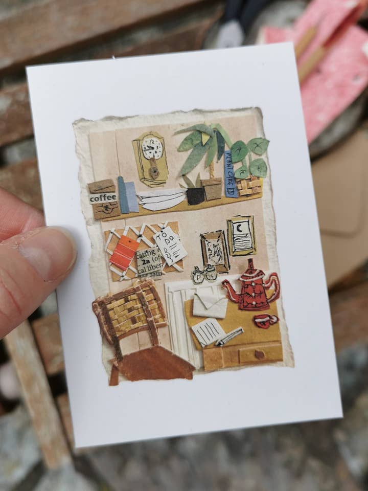 To Do List Greeting Card for wholesale by Meg Fatharly