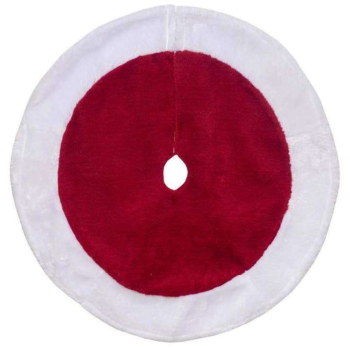 DYNO - Dyno Red/White Tree Skirt for wholesale by Everyday Supply Co