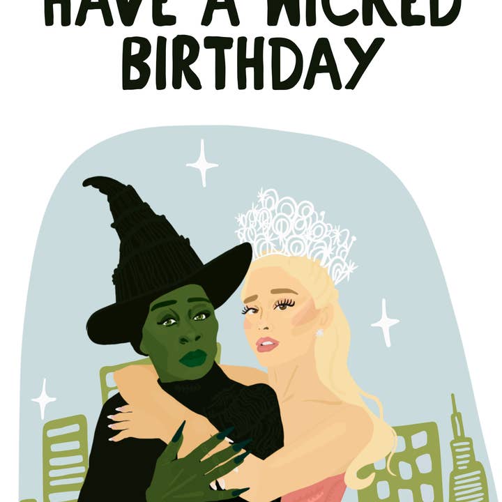 Rachy H Studio – wholesale Birthday card – Wicked "Have A Wicked Birthday" Card1