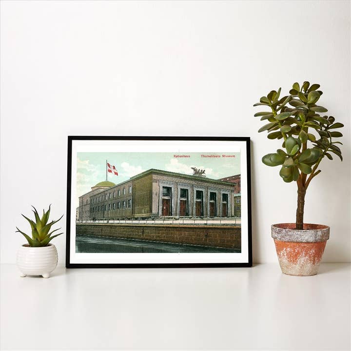 Found Image Press - Vendita all'ingrosso Stampa artistica - Stampa d'arte MF-265 Museo Thorvaldsen, Copenaghen, Danimarca