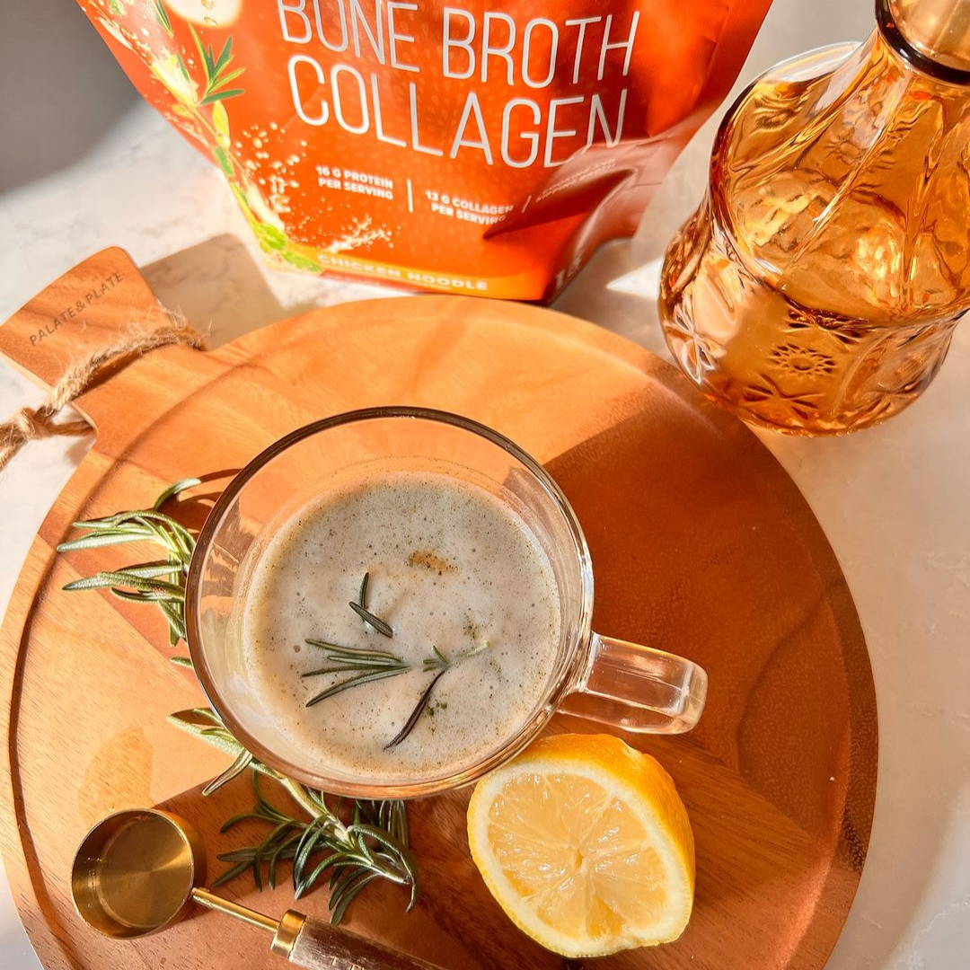 Vitauthority - Wholesale Protein/Superfood Powder - High-Protein Bone Broth Collagen Powder: Chicken & Herb4