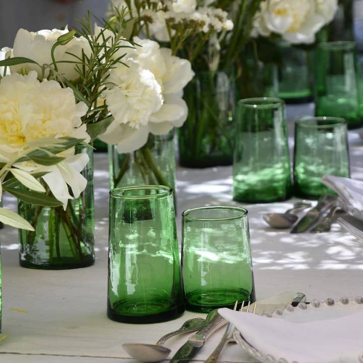 Voyage - Wholesale Cocktail/Liquor Glass - Moroccan Cocktail Glass Green (24)4