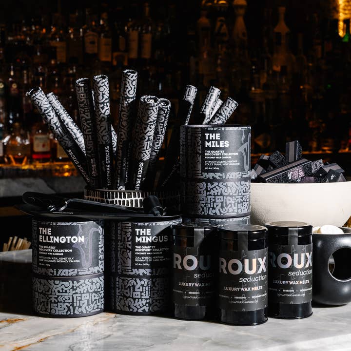 OLPHACTORY CANDLES - Wholesale Travel Candles - The Miles: Quartet Discovery Collection3