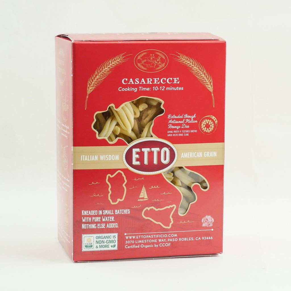 Etto - Wholesale Pasta - Casarecce - Traditional Italian Pasta1