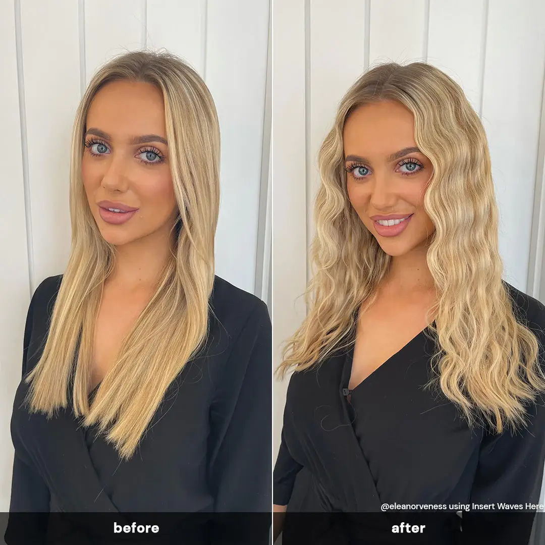 INH Hair - Wholesale Curling Iron/Wand - Insert Waves Here Triple Barrel Hair Waver Hot Tool11