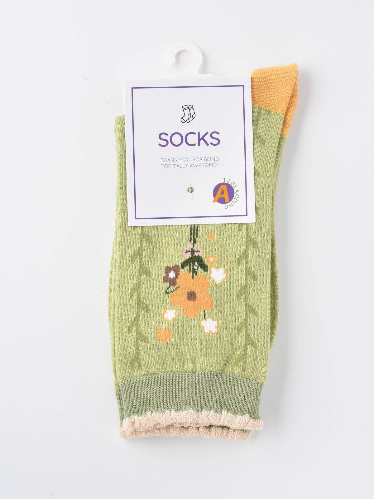 Funkyrel® Atzbranding Limited - Vente Chaussettes – femme - Rufia - Chaussettes mi-mollet femme série verte9