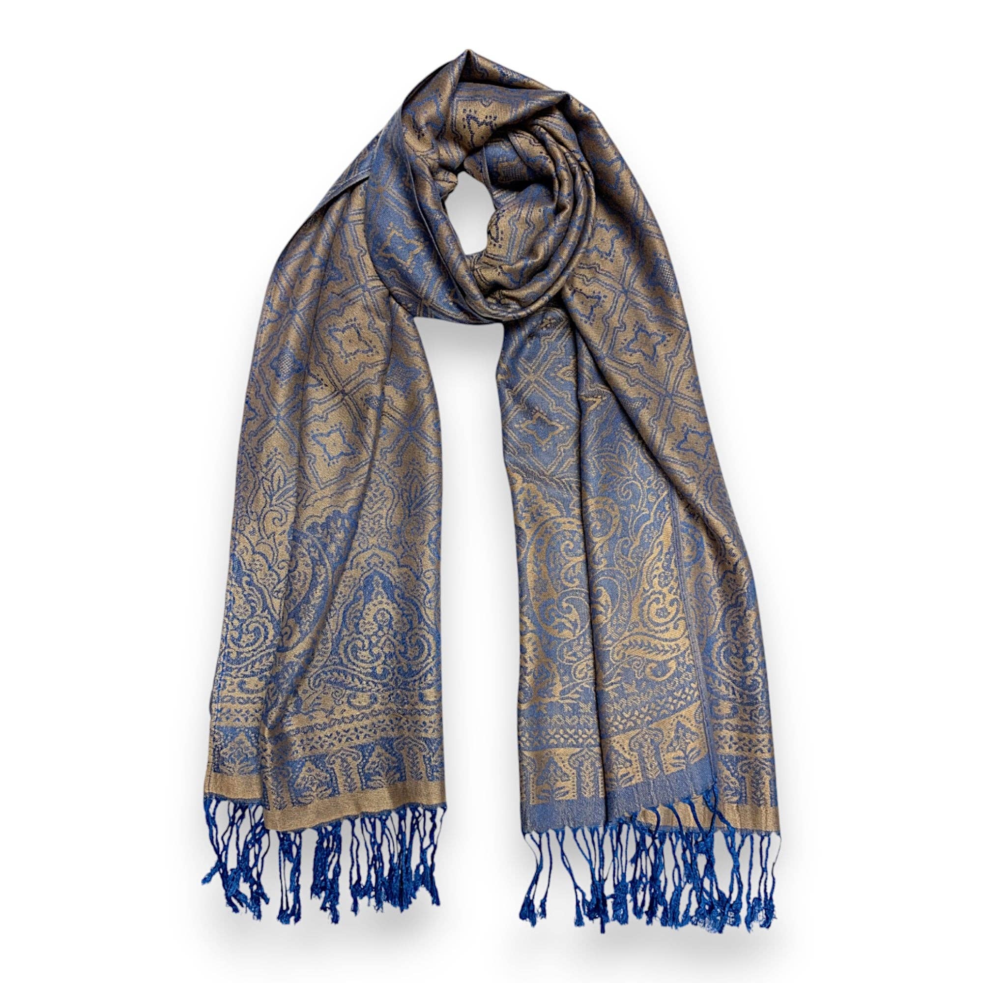 Lili Scarves (US Duty Free) - Wholesale Scarf - Women's - Star Print Pashmina Scarf1