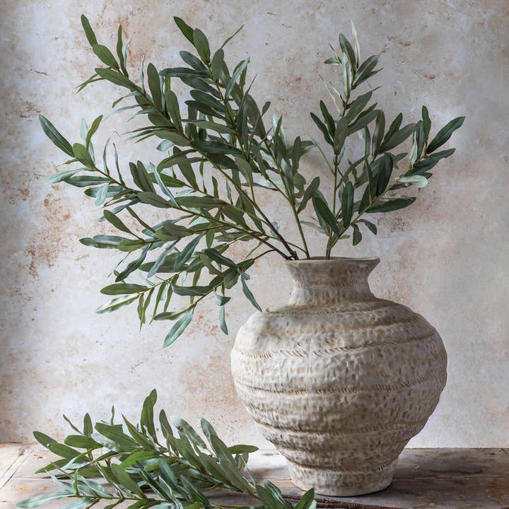 ARTIFICIAL OLIVE BRANCH, SOFT GREEN for wholesale by Abigail Ahern