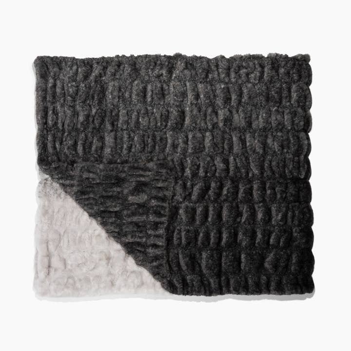 Charcoal Grey Ombre for wholesale by Lola Blankets