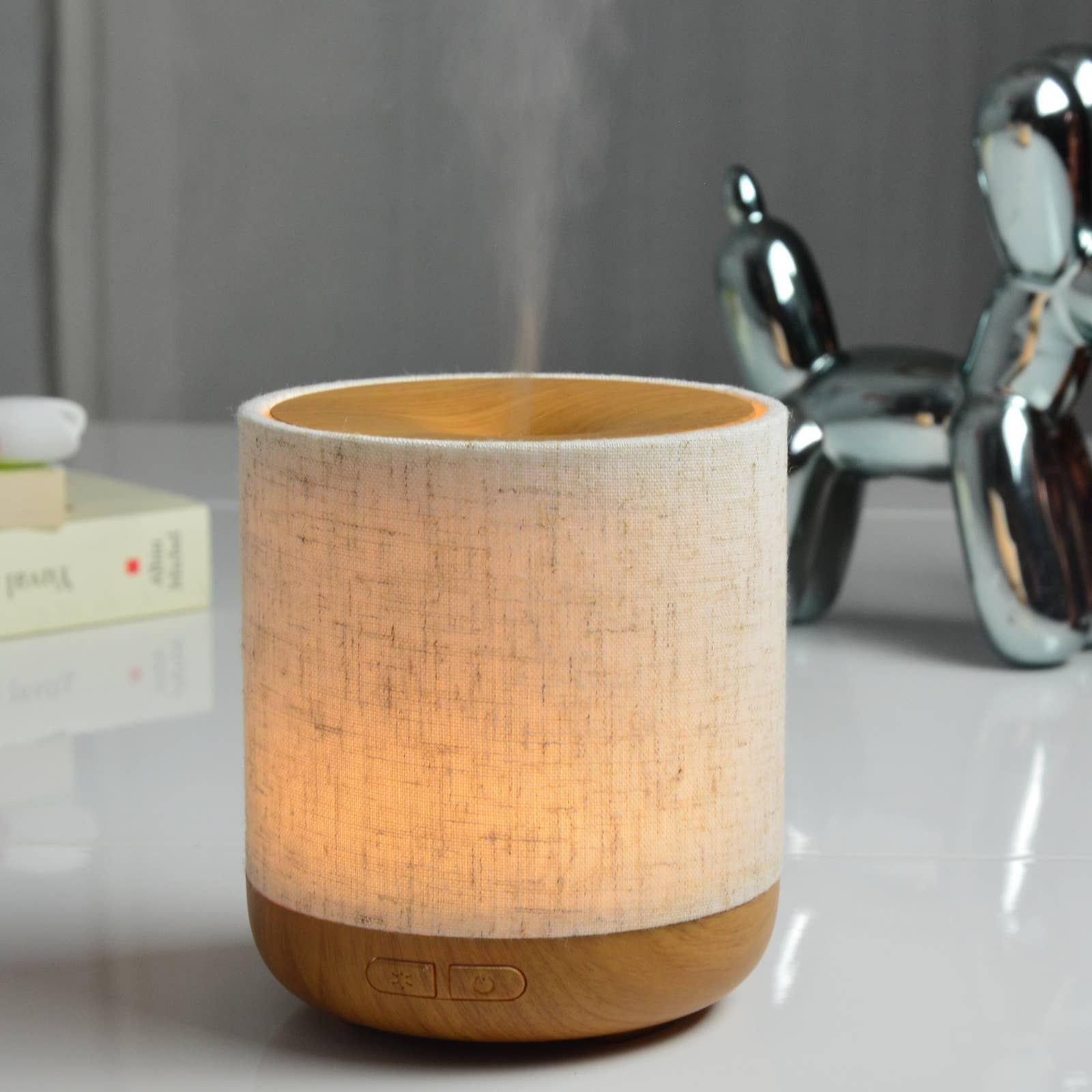 Zen'Arôme - Wholesale Electronic Diffuser - Alesia Linen Canvas Essential Oil Diffuser11