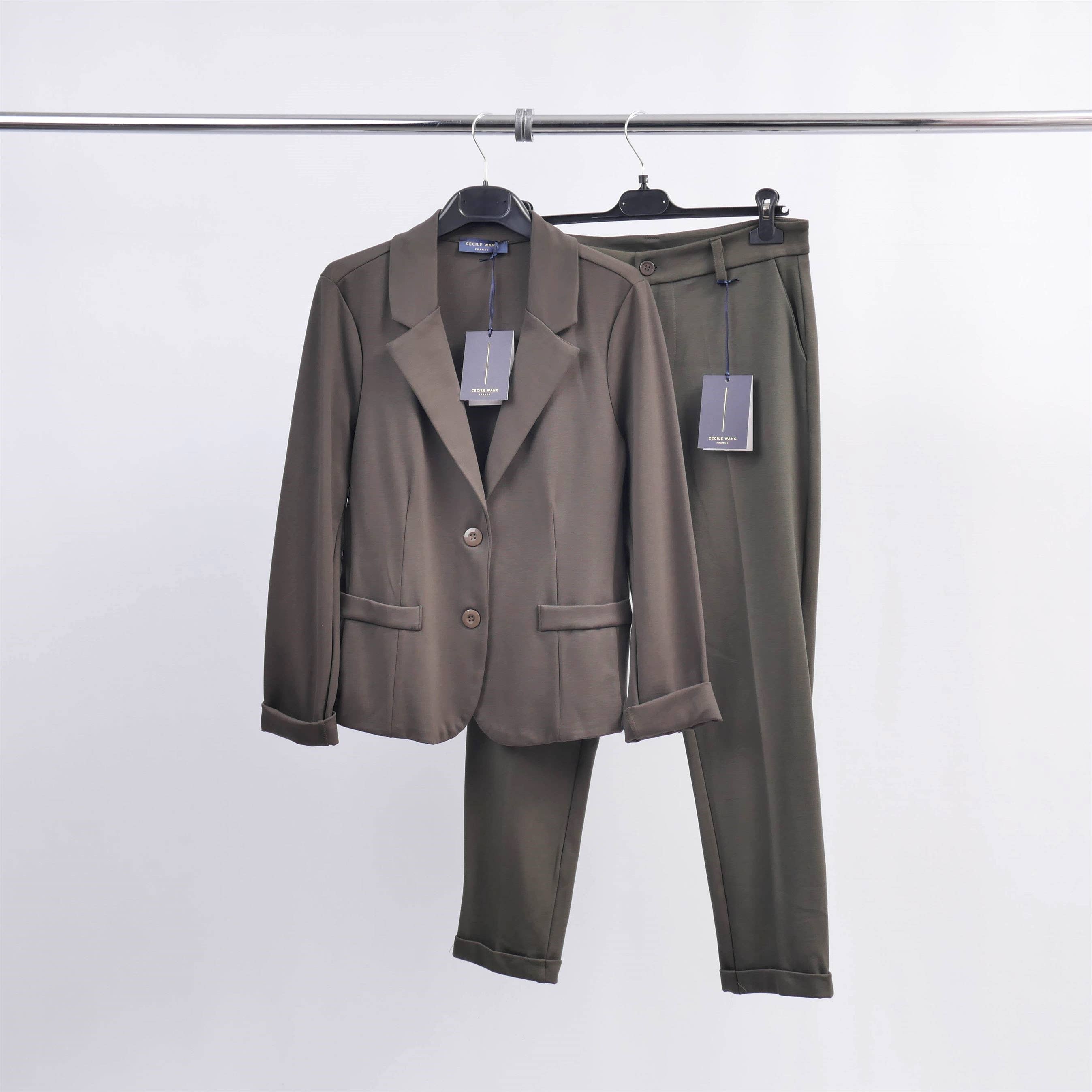 Cecile Wang - Wholesale Blazer - Women's - Stretch blazer CVA5161721