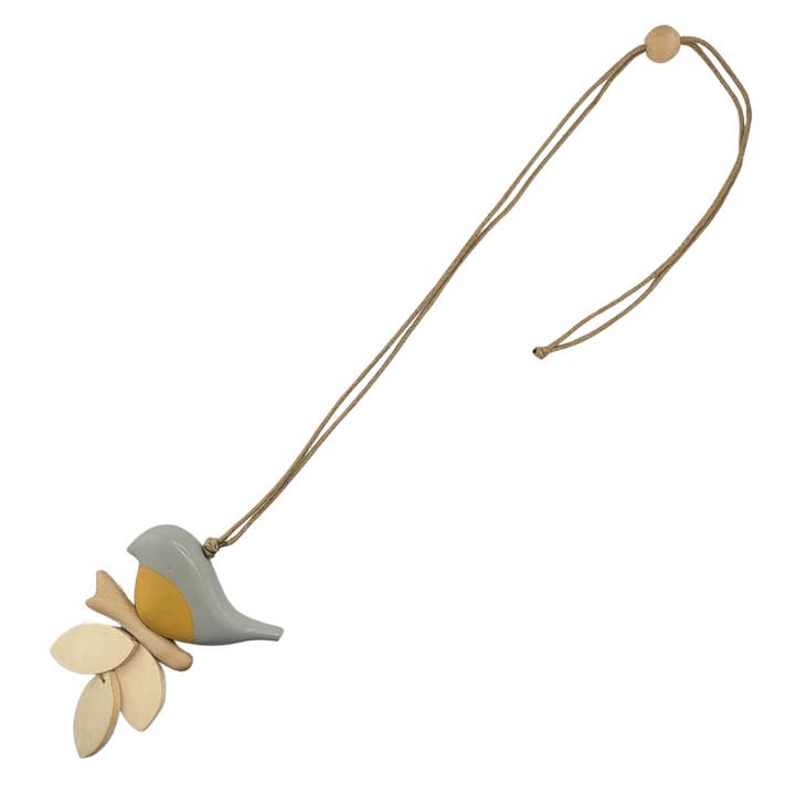 Gray Avian Necklace for wholesale by This Side Up Designs