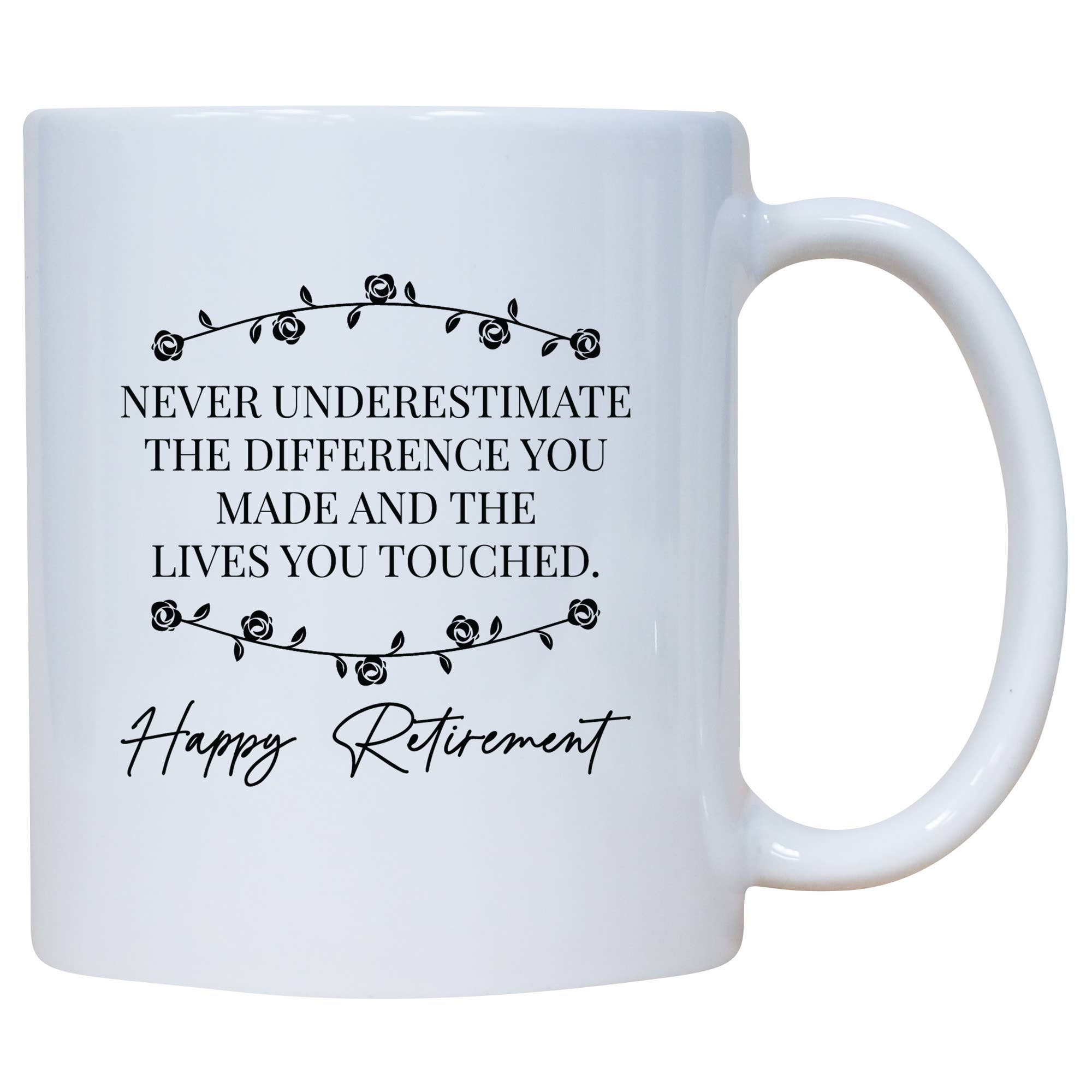 Cedar Crate Market - Wholesale Coffee Mug - Coffee Mug - Never Underestimate The Difference You Made0