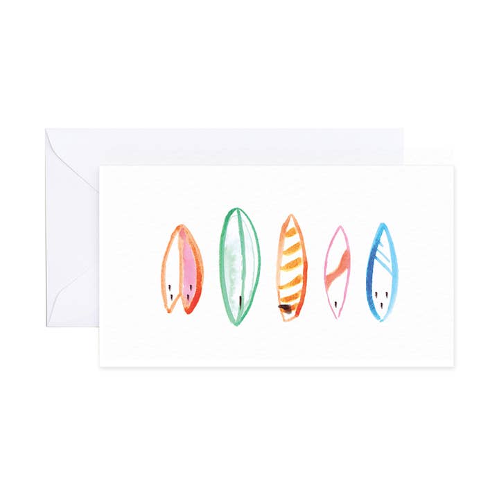 Pack mini cartes Surf pour la vente par Evergreen Summer