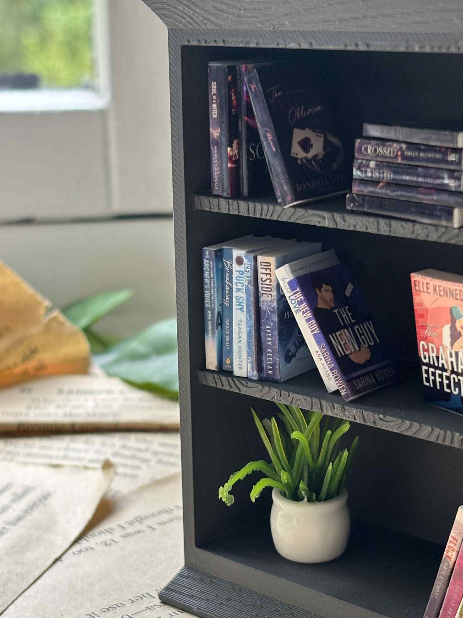 Nordic Book Adventure - Vente Artisanat, loisirs et bricolage - Mini Livres – Coffret de Livres de Romance Épicée2