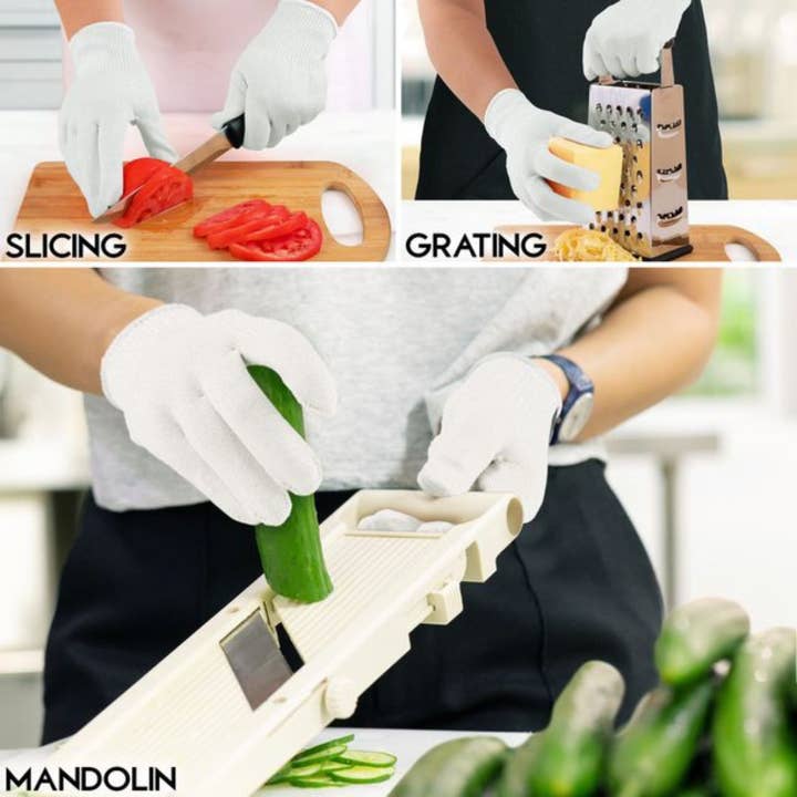 Zulay Kitchen - Wholesale Gloves - Unisex - Cut Resistant Gloves Level 5 Protection - Medium6