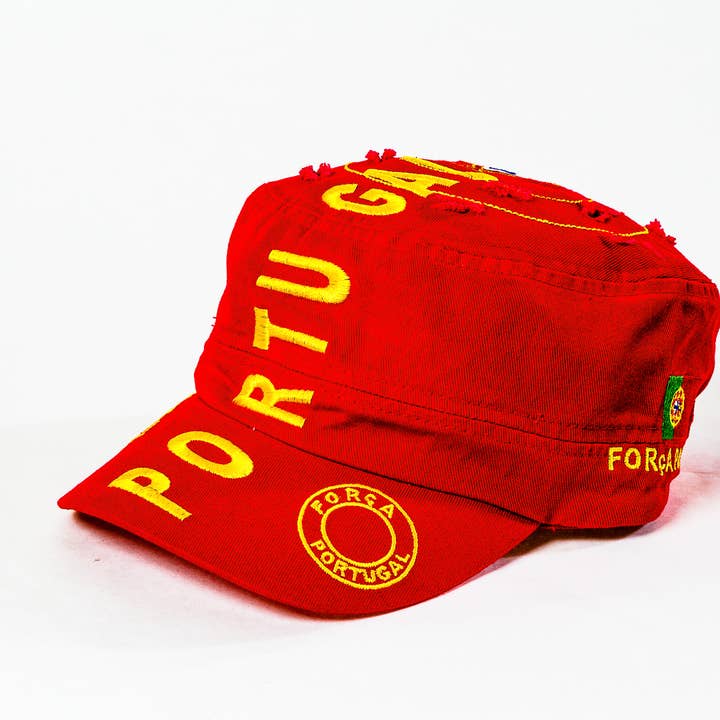 Portugal-Kappe im Militärstil für den Großhandel von Flag Matrix Inc