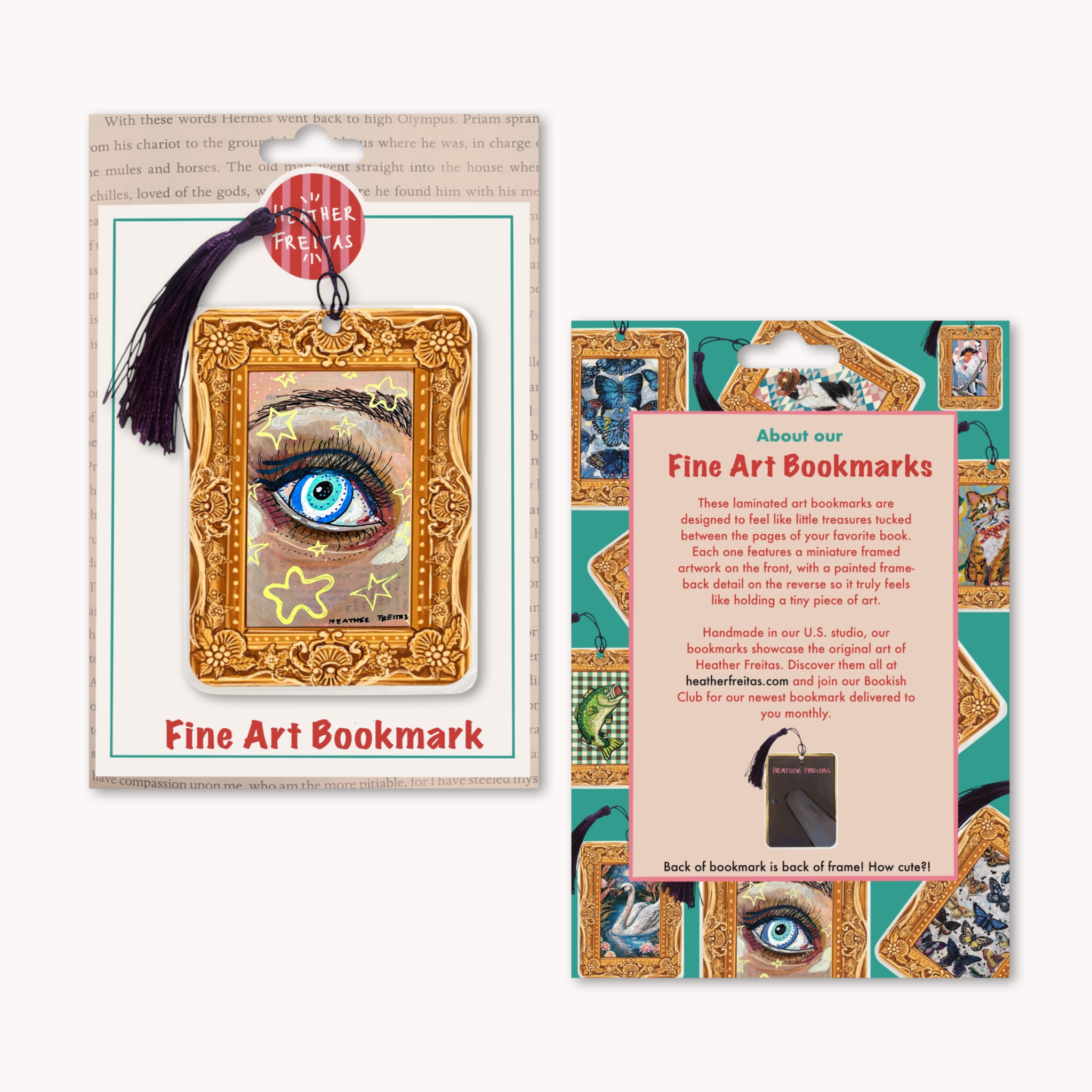 Heather Freitas - Wholesale Bookmark - Seeing Stars Fine Art Painting Bookmark1