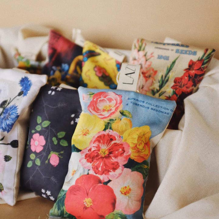 Lazybones - Venta al por mayor Bolsitas aromáticas - Surtido de bolsitas perfumadas, paquete de 12