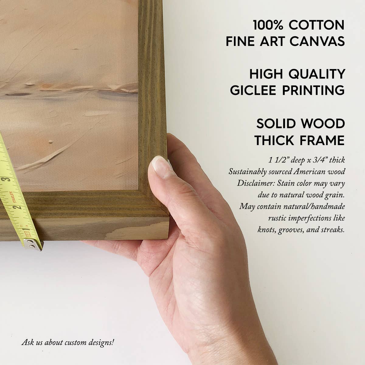 Hangout Home - Wholesale Art Print - Santa Playing Golf in the Snow - Funny Santa Canvas Art 1