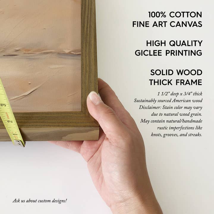 Hangout Home - Wholesale Art Print - Santa Playing Golf in the Snow - Funny Santa Canvas Art 1