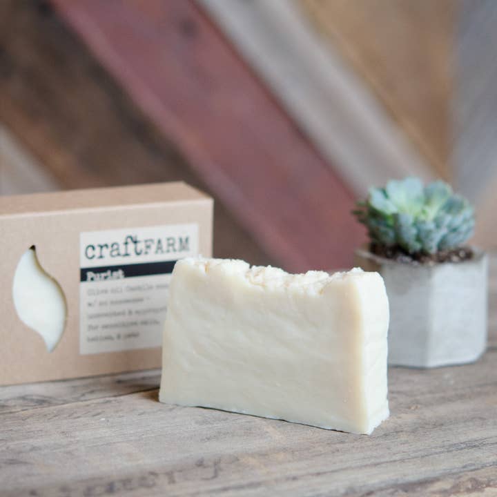 Craft Farm - Wholesale Bar Soap - Purist - Rustic Soap