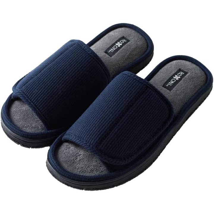 Roxoni Men's Adjustable Slide Slippers for wholesale by Roxoni