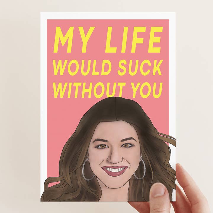 Bonne Nouvelle - Wholesale Liefdeskaartje - Kelly Clarkson-kaart