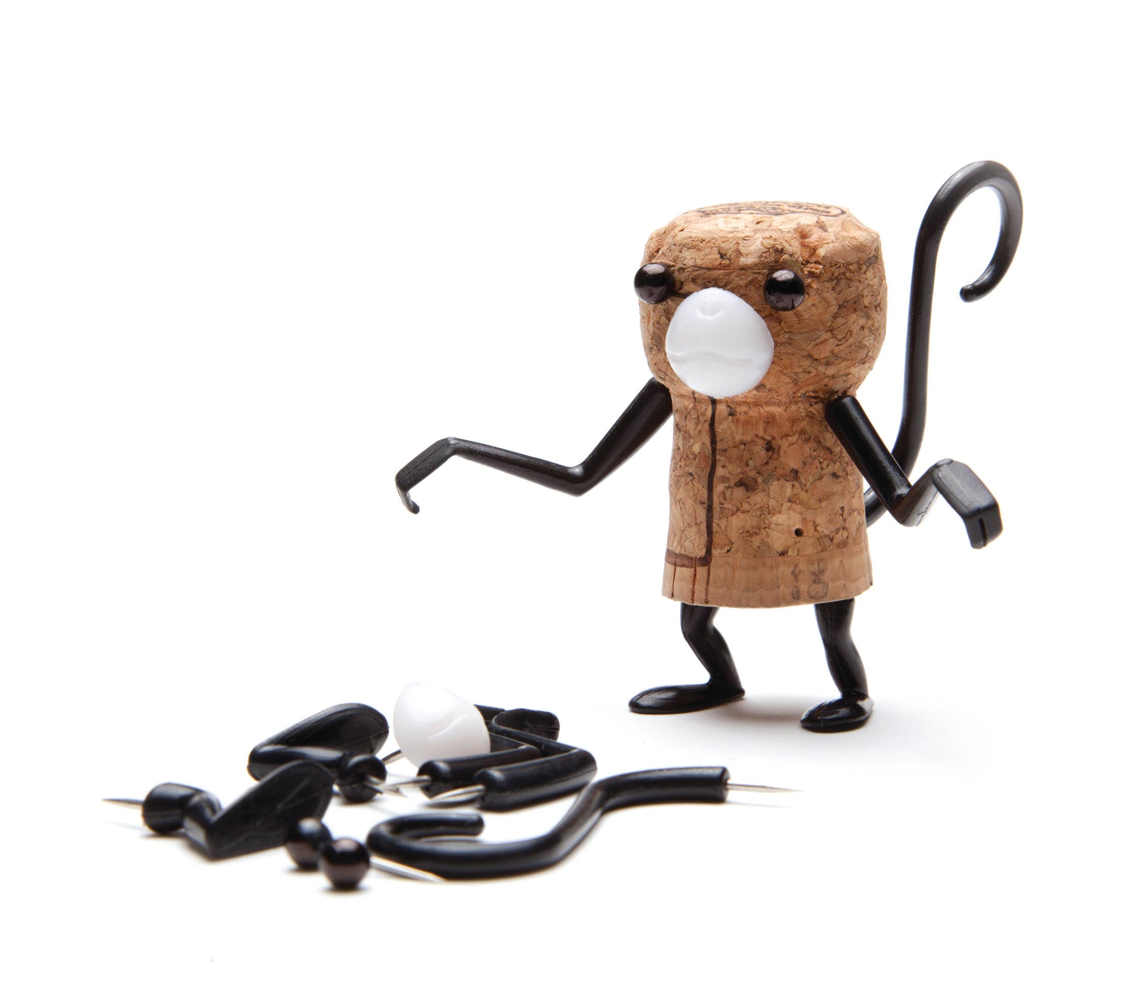 Monkey Business Design USA LLC - Wholesale Wine Stopper - Figurines for wine lovers | Corkers Animals6