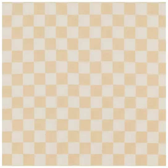 Little Mae and Co - Wholesale Kussensloop voor borstvoedingskussen - Zwangerschap - Botercrème & Wit Geruite Voedingskussenhoes1