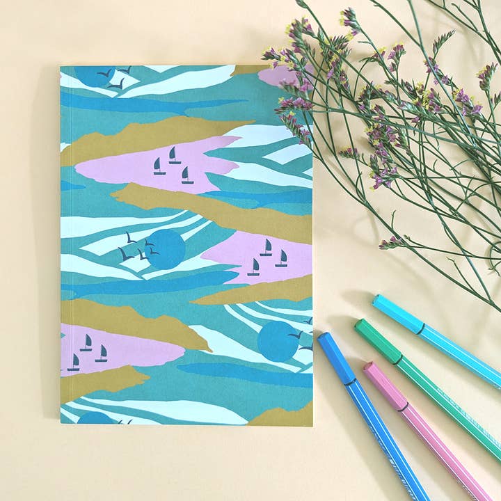 EVASION notebook for wholesale by Sonia Talbi Papiers (é) Motifs