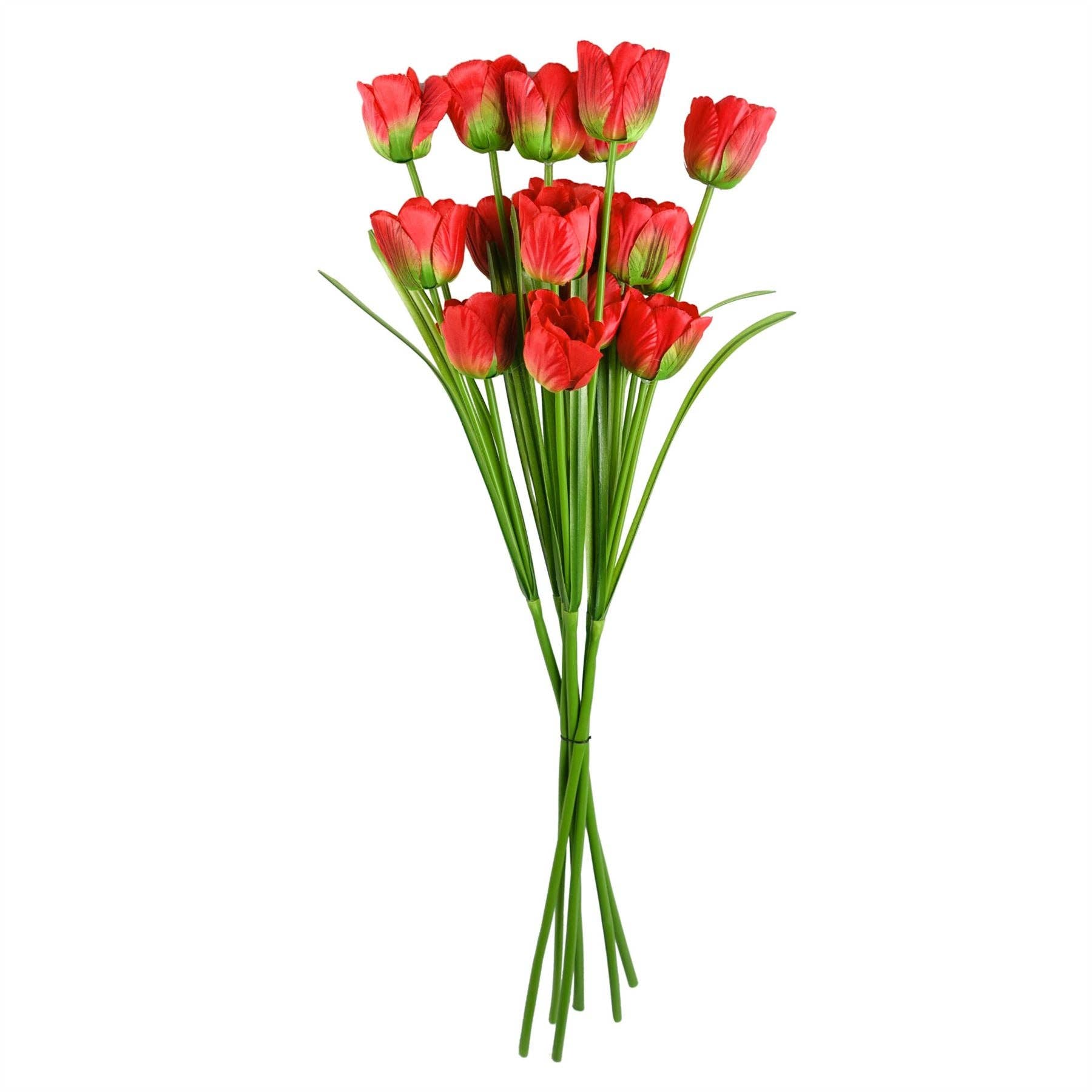 Leaf Design UK LTD – wholesale Artificial flowers – 80cm Artificial Tulip Red Stem3